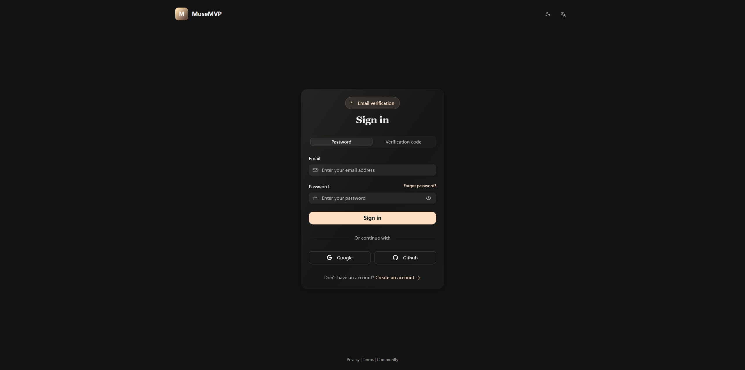 Auth & Account System