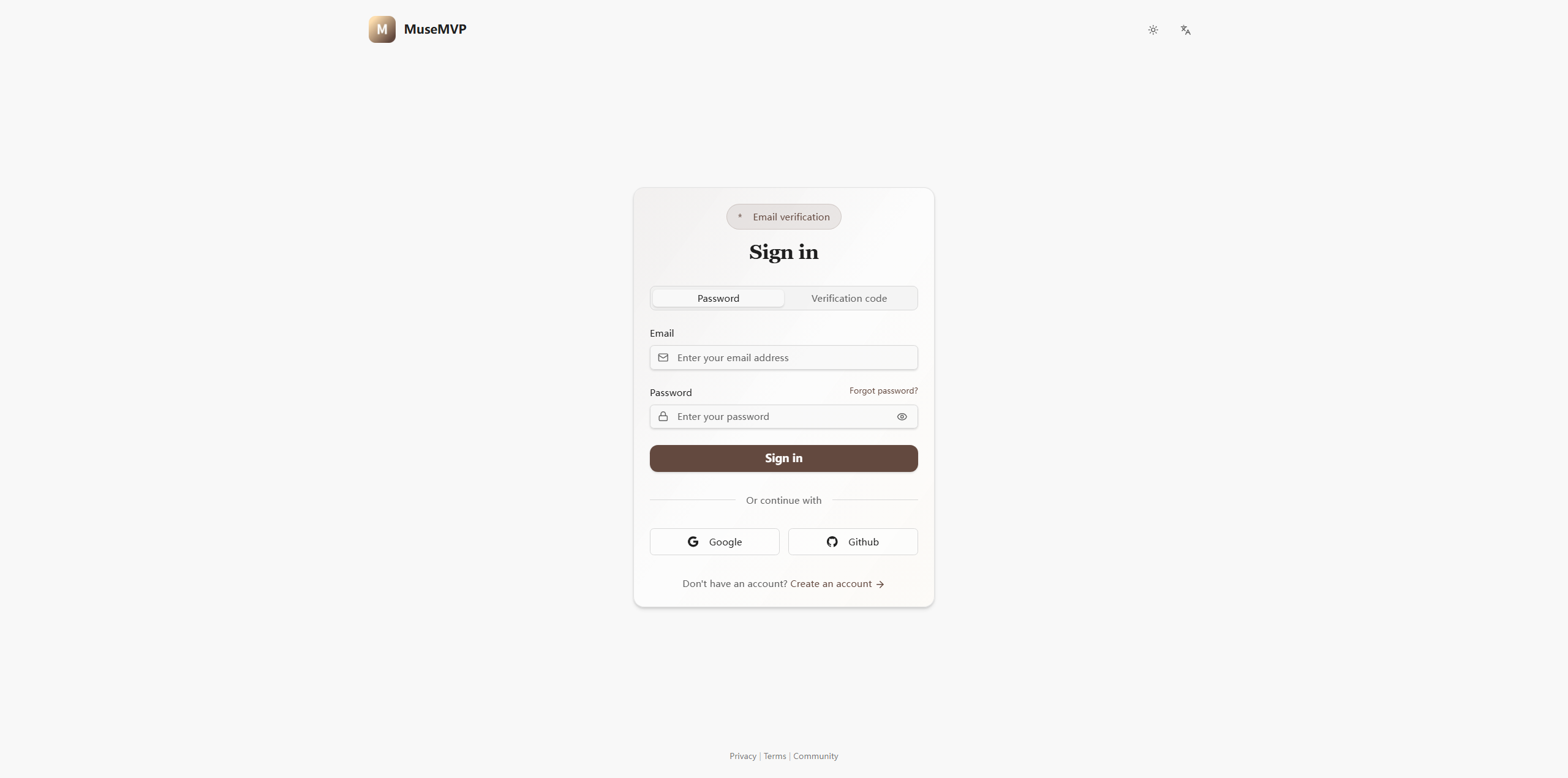 Auth & Account System